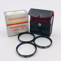 Quantaray Professional Filter Kit 52mm Close-up Lens Set +1, +2, +4  w/ Case - £9.66 GBP