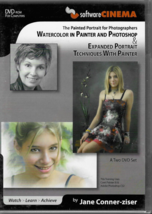 Watercolor in Painter and Photoshop & Expanded Portrait Techniques with Painter - $27.16