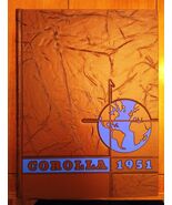 1951 University of Alabama Crimson Tide "Corolla" College Yearbook- MINT - $23.75