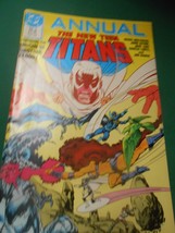 DC Comic.  1986 Annual THE NEW TEEN TITANS No. 2................FREE POS... - £7.57 GBP