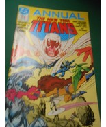 DC Comic.  1986 Annual THE NEW TEEN TITANS No. 2................FREE POS... - £7.49 GBP