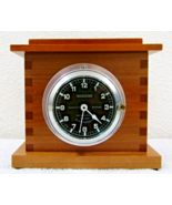 Brevit 40823 Novitas 1930&#39;s Chrome Case French Art Deco Clock in Wood Case - €105,03 EUR