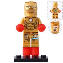 Iron Man Mk 21 Midas Marvel Universe Superhero Lego Compatible Minifigure Bricks - £2.33 GBP