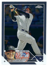 2023 Topps Chrome #191 Anthony Rizzo New York Yankees - £1.18 GBP