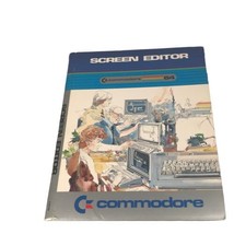 Screen Editor 5.25 Inch Disk Commodore 64 Commodore 1983 - $9.89