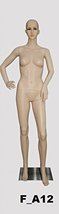 Full Size Female Mannequin Dress Form w/ Base (F_A12) - £139.54 GBP