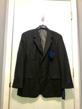 NEW Club Room Charter Club Wool Cashmere Blend Sport Jacket Blazer Mens Coat 42R - £39.77 GBP