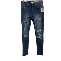 Indigo Rein Midrise Ankle Women Blue Jeans Size 11 SKU 1400 - £21.68 GBP