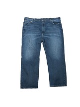 Levis Mens 559 Blue Jeans Size W52 L32 Stretch Relaxed Straight Medium Wash - £22.49 GBP