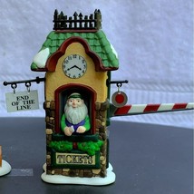 Dept 56 End of the Line, North Pole Village Christmas Accessory - 1996 - £23.68 GBP