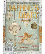 NEW! DAPHNE&#39;S DIARY MAGAZINE 2024 ISS 8 PAPER LOVERS CHRISTMAS STICKERS + - £16.57 GBP