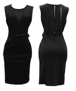 C. Luce Sexy Black Cocktail Dress - £25.52 GBP