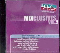 Mixclusives Vol. 2 [Audio Cd] Vari Music [Audio Cd] Various; Jewel; Barenaked La - £19.75 GBP
