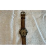 VTG Fossil Stone on Copper Watch 1.5” Leather Band 8” Women’s Japan Movt... - $395.01