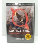 Suspect Zero (DVD, 2005, Full Frame) NEW  Sealed Aaron Eckhart Carrie-An... - $7.91