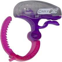 Cable Clic Mini Cable Organizer Pink - $1.95