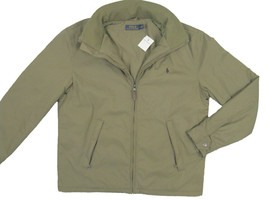 NEW Polo Ralph Lauren Jacket (Coat)!  Light Olive Green  Fleece Lining - $109.99