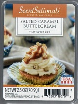 Salted Caramel Buttercream ScentSationals Scented Wax Cubes Tarts Melts ... - $3.75