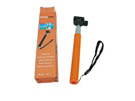 Monopod Z07-1 Orange Handheld Extendable Self-Portrait Selfie Stick Came... - £7.64 GBP