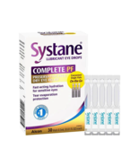 Systane Complete PF Single Vials (30 Vials) Dry Eye Relief Eye Drops ~ E... - $17.81