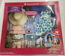 American Girl ~ Time for Vacation!! 14 piece Accessories Set ~ Exclusive 2022!!- - £72.97 GBP