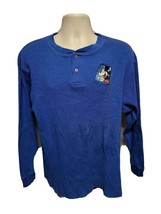 Disneyland Resort Adult Medium Blue Long Sleeve Jersey - £19.08 GBP