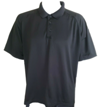 5.11 Tactical Polo Shirt Mens 2XL Black Performance Uniform Dry Weave 71049 - £17.75 GBP