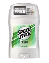 Central Sales Company Speed Stick Deodorant, Active Fresh, 1.8 Oz (I00022966) - £12.77 GBP