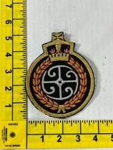 WW1 British First Life Guards Regiment Cap Badge Gold Thread - $24.75