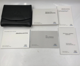 2016 Hyundai Sonata Owners Manual Handbook Set with Case OEM L04B53016 - £42.91 GBP