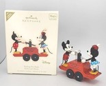Hallmark Keepsake Disney Riding the Rails Mickey And Minnie Ornament 200... - $12.99
