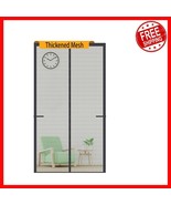 Magnetic Screen Door with 36 Strong Magnets - Fits Up to 32 x 80 Inch - $844.17 MXN
