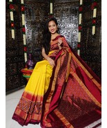 sambalpuri Odisha Upgrade Your Ethnic Wardrobe with New Pure Ikat Silk S... - $665.23 CAD