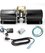 Fireplace Blower Fan Kit w/ Ball Bearings Motor for Heat N Glo Quadra Fi... - $2,797.67 MXN