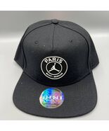 Air Jordan Paris Saint Germain Hat Men Black Jumpman Snap Back Cap New - $5,299.24 MXN