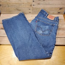 Levis 517 Bootcut Jeans 40x30 Mens Regular Fit Blue Medium Wash Cotton Denim #2 - £15.53 GBP