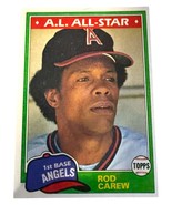 1984 Topps Rod Carew A.L. All-Star Baseball Card #100 - $37.88 MXN