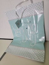 On Your Wedding Day Large Gift Bag Voila Light Blue 18&quot; X 13&quot; - $9.21