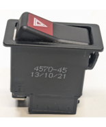 NEW Hella 12V Illuminated Hazard Light Switch 4570-45 with 7 Spade Conne... - $22.76
