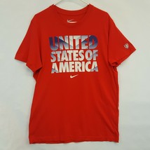 Nike Men&#39;s Usa National Soccer Team Xl Slim Fit T Shirt Fifa Tee 588235 Usmnt - £18.53 GBP