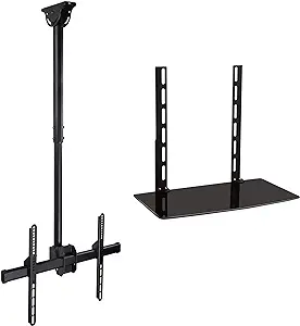 Mount-It Ceiling Tv Mount Bracket, Fits 40-70 Inch Flat Panel Television... - $228.99