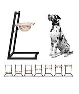 Mellart Adjustable Elevated Dog Bowls 6.75-25in Height for Medium and La... - $49.39 CAD