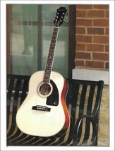 Epiphone AJ 220 ST Advanced Jumbo Acoustic Guitar 8 x 11 pin-up photo print - £3.37 GBP