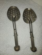 Vintage Pair Of Metal Shoe Stretchers Adjustable - $9.89