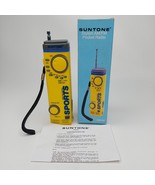 Suntone Sports Stylish AM/FM Pocket Radio RR556 Hand Strap 1990&#39;s Vintag... - £14.99 GBP