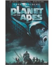 Planet of the Apes (DVD, 2001, 2-Disc Special Edition) Mark Wahlberg - £1.55 GBP