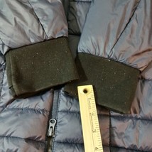 Swiss Tech Men’s Blue Nylon Puffer Removable Hoodie Full Coat Jacket XL (16-18) image 15