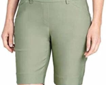 Hilary Radley ~ Solid Sage (Green) ~ Pull-on ~ Bermuda Shorts ~ Womens&#39; ... - £17.54 GBP