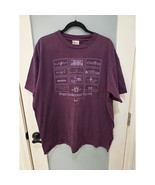 1995 Oregon Shakespeare Festival Tee XL Purple Oneita Theater Graphic - $30.00