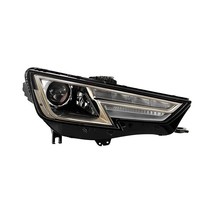 Headlight For 2017-19 Audi A4 Right Side Chrome Housing HID Xenon With LED DRL - £527.09 GBP